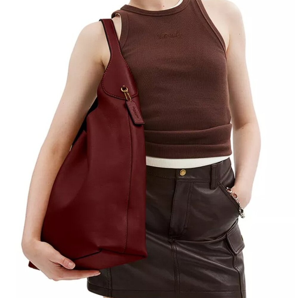 NWT - Coach Brooklyn 39, Dark Ruby